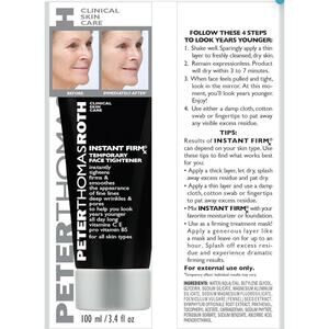 NEW Peter Thomas Roth Instant FIRMx Temporary Face Tightener 3.4 oz Sealed